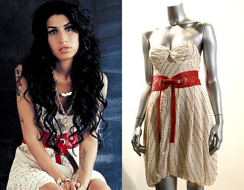 Amy Winehouse's'Back to Black' Dress Sold for Over 67000 at Auction