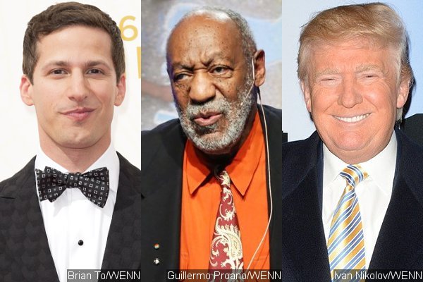Andy Samberg Mocks Bill Cosby and 'Racist' Donald Trump in Emmys Opening Monologue