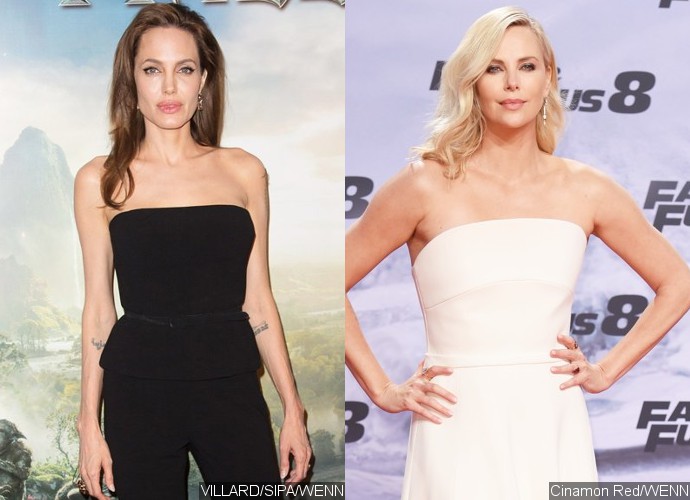 Angelina Jolie and Charlize Theron Are Feuding Over 'Bride of Frankenstein' Role