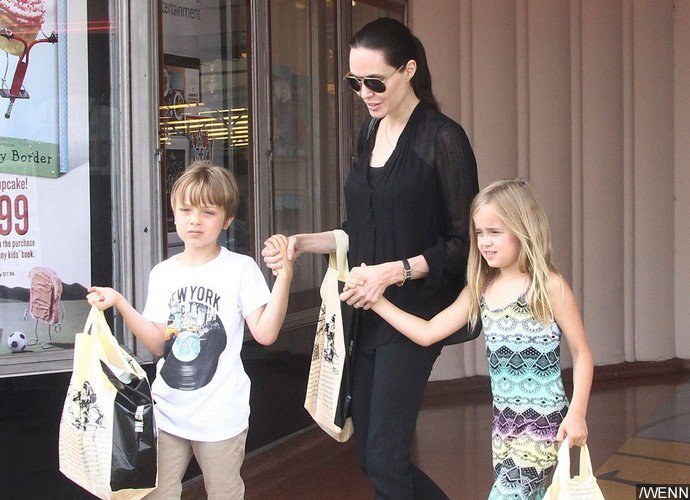 Angelina Jolie Steps Out With Her Kids in Malibu Amid Brad Pitt Custody Battle