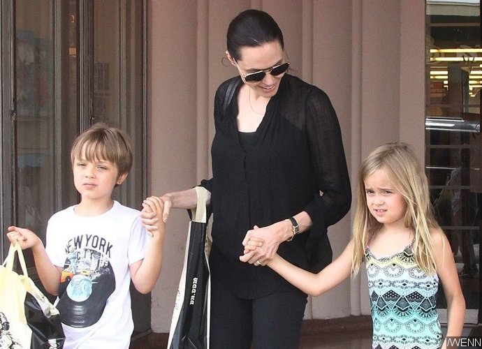 Angelina Jolie Steps Out With Twins Vivienne and Knox Amid Custody Battle With Brad Pitt