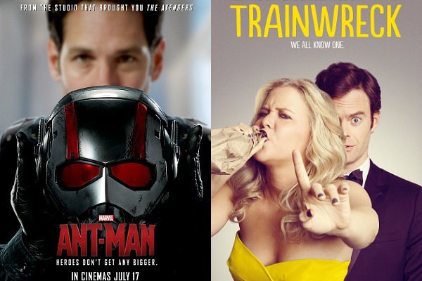 'Ant-Man' Bows at No. 1 on Box Office, 'Trainwreck' Has Impressive Debut