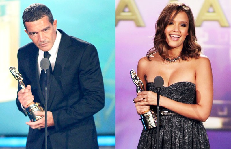 antonio banderas jessica alba movie winners 2011 alma awards