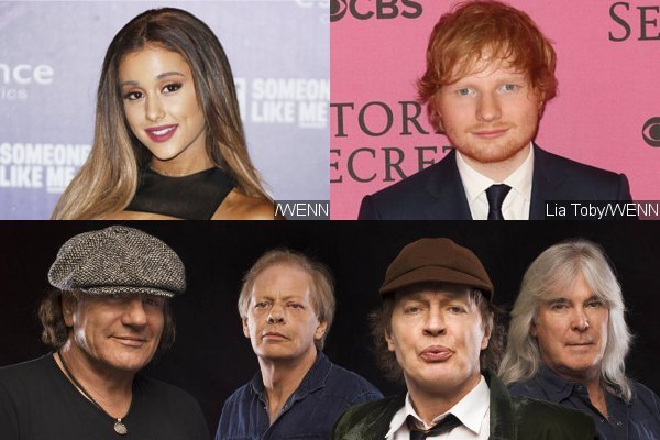 Ariana Grande, AC/DC, Ed Sheeran Join Madonna as 2015 Grammy Performers