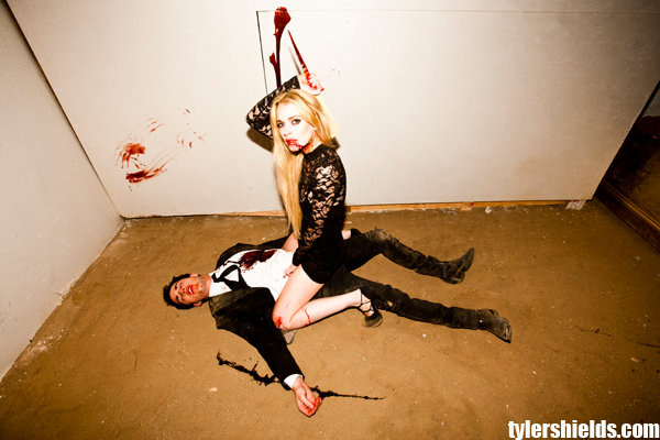 Blood-Soaked Lindsay Lohan lindsay lohan vampire shoot. Blood-Soaked Lindsay Lohan