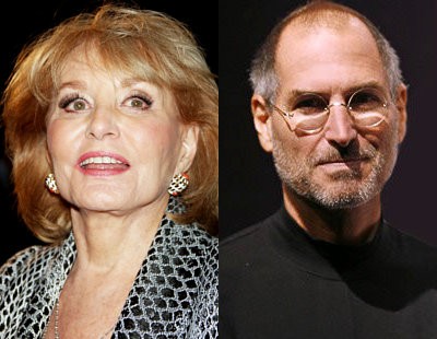 Barbara Walters on Barbara Walters Breaks Rule By Picking Steve Jobs As 2011 Most