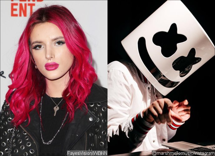 Bella Thorne Enjoys Date With Man Disguised as Marshmello