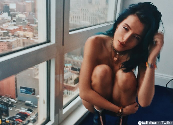 Bella Thorne Gets Nipple Piercing, Shares Naked Photo