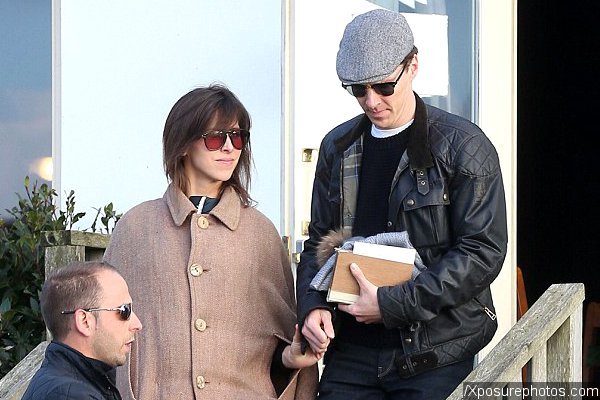 Benedict Cumberbatch and Sophie Hunter Spotted for the First Time Since Valentine's Day Wedding