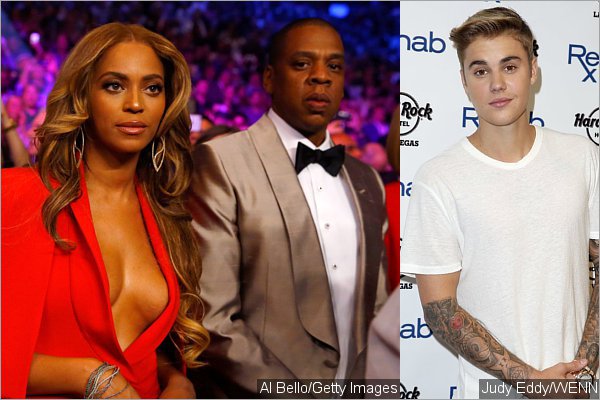 Beyonce, Jay-Z, Justin Bieber Attend Floyd Mayweather Vs. Manny Pacquiao Fight