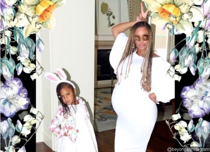 Heavily Pregnant Beyonce Looks Worn Out When Running Errands With Daughter Blue Ivy