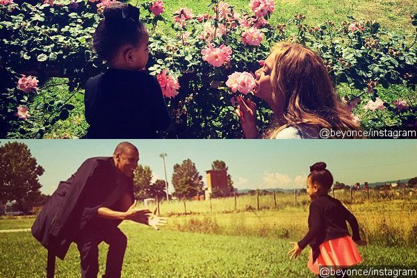 Beyonce Shares Sweet Family-Time Photos With Blue Ivy and Jay-Z