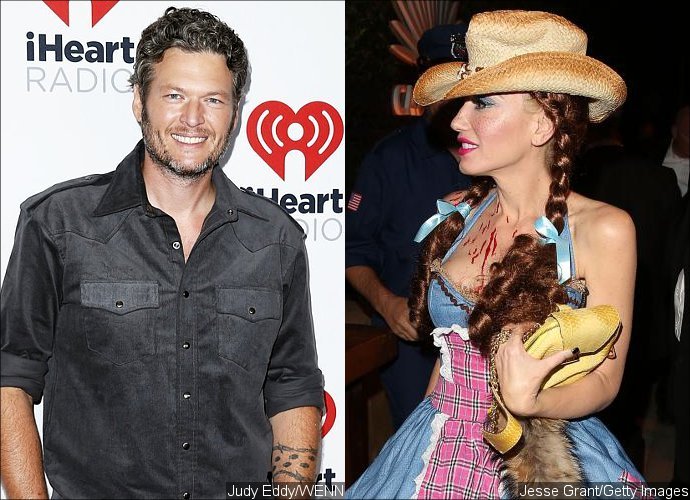 Blake Shelton and Gwen Stefani Spotted Leaving Halloween Party Together