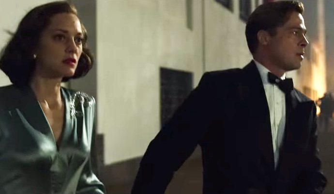 Brad Pitt and Marion Cotillard Fall in Love During WWII in 'Allied' Trailer