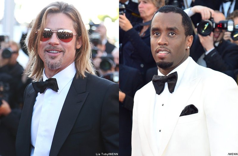 Brad Pitt's Night Out With P. Diddy in Cannes Had Pre-Bachelor Party Feel