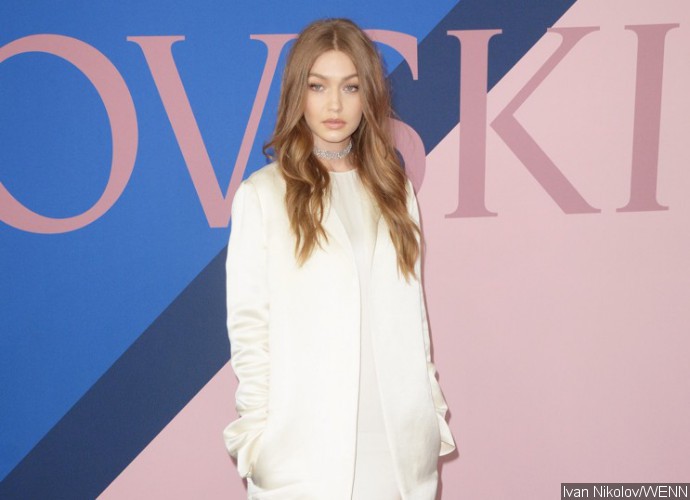 Braless Gigi Hadid Risks Wardrobe Malfunction in Pajama-Like Jumpsuit