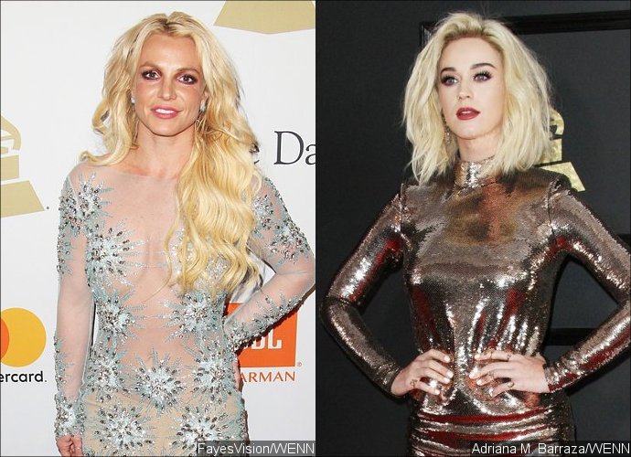 Britney Spears Claps Back at Katy Perry's Head-Shaving Jokes at Grammys