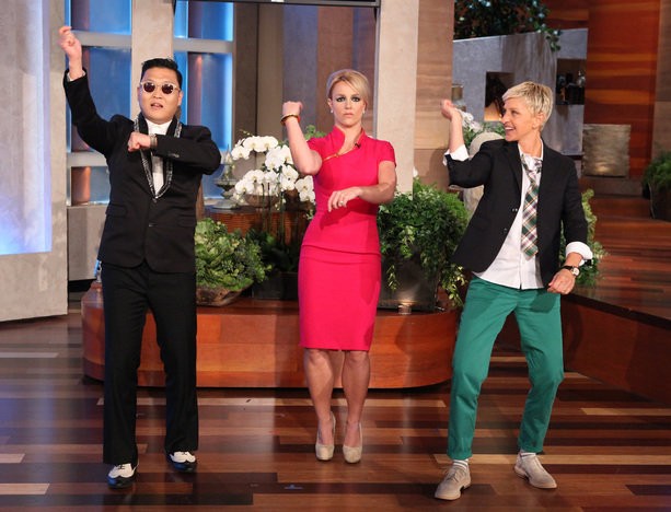 Video: Britney Spears Learns Gangnam Style From YouTube Sensation