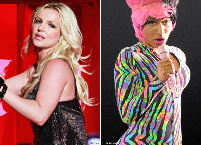 nicki minaj hot. Britney Spears and Nicki Minaj