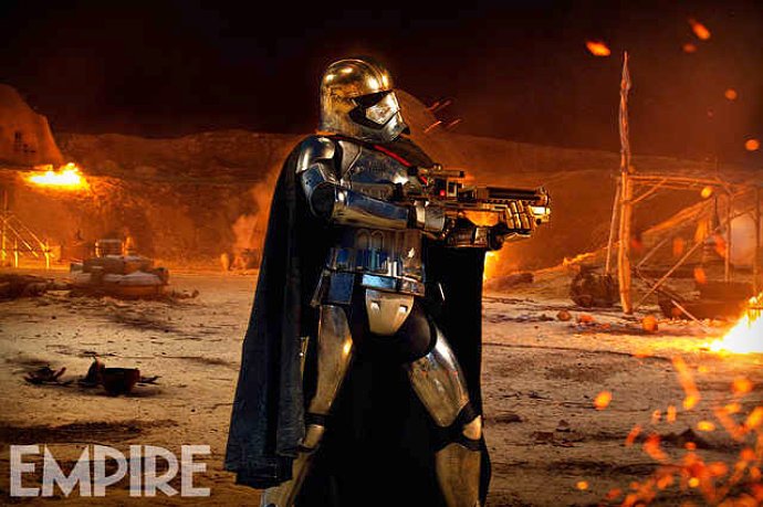 Captain Phasma Looks Badass in 'Star Wars: The Force Awakens' New Still