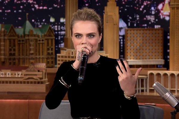 Video: Cara Delevingne Shows Off Beatboxing Skills on 'Tonight Show'