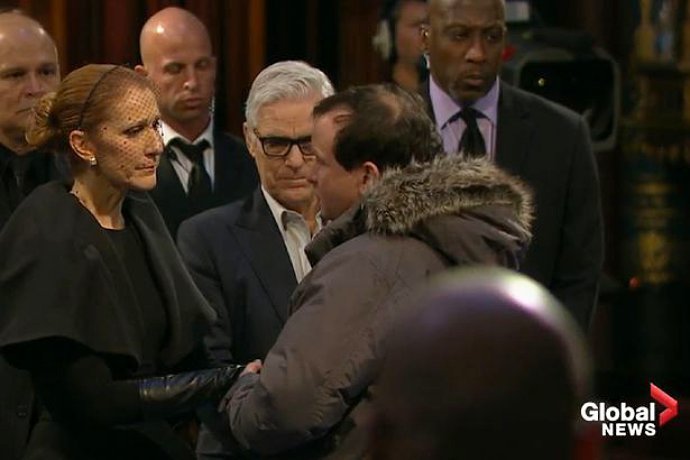 Celine Dion Breaks Down in Tears as She Mourns the Loss of Husband Rene Angelil at Public Visitation