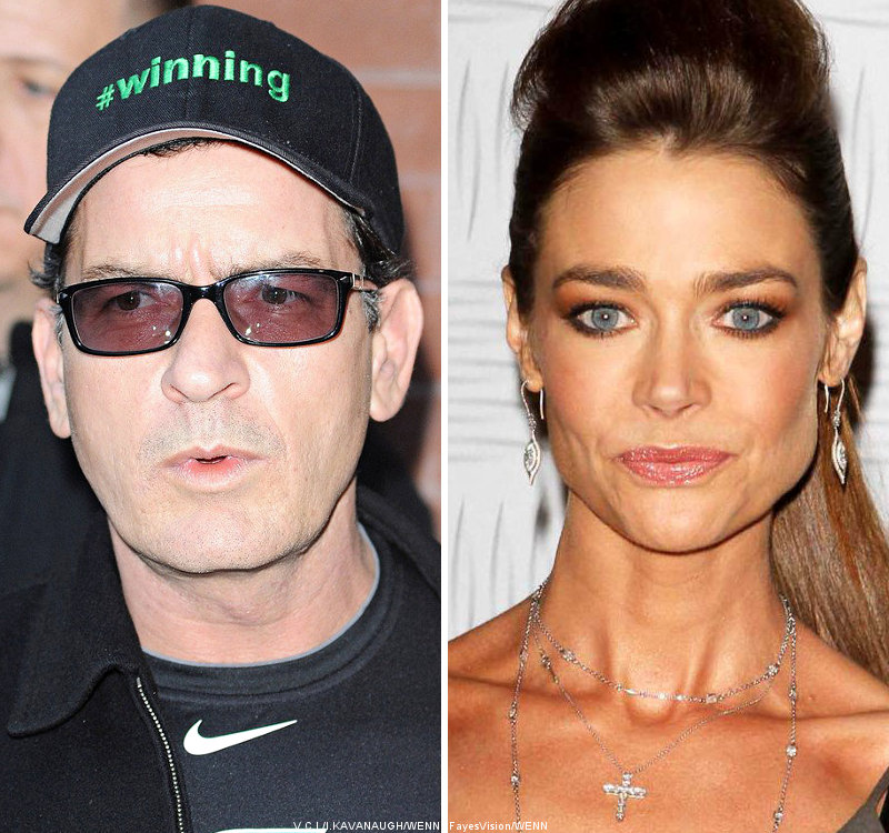 denise richards and charlie sheen. Charlie Sheen#39;s Plea to Visit