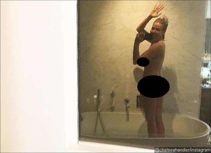 Chelsea Handler Goes Topless on Instagram to Prove a Point