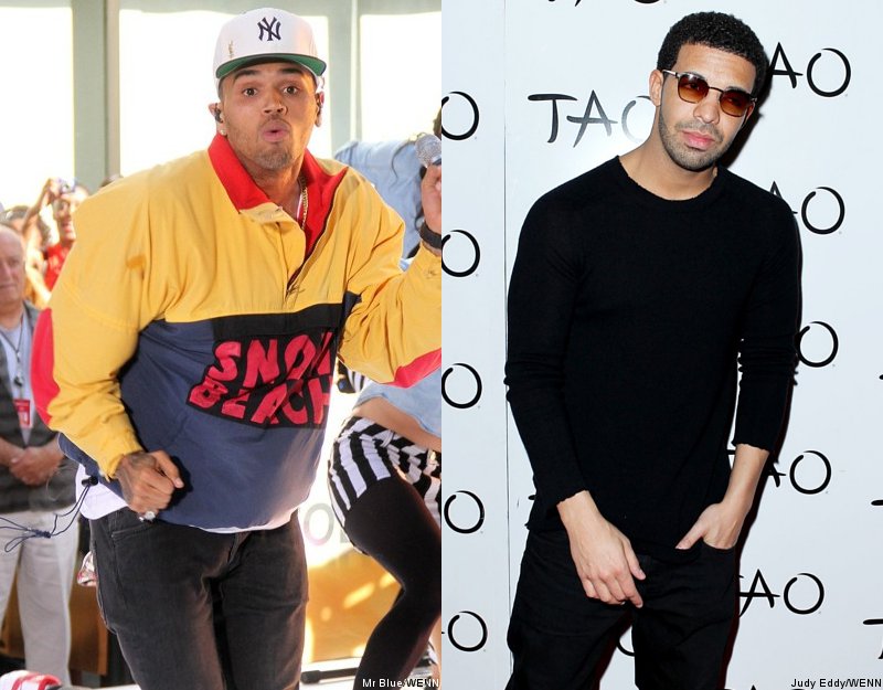 Report: Chris Brown and Drake Got Into Bar Fight
