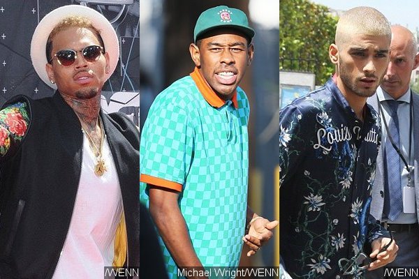 Chris Brown and Tyler, the Creator Want to Collaborate With Zayn Malik