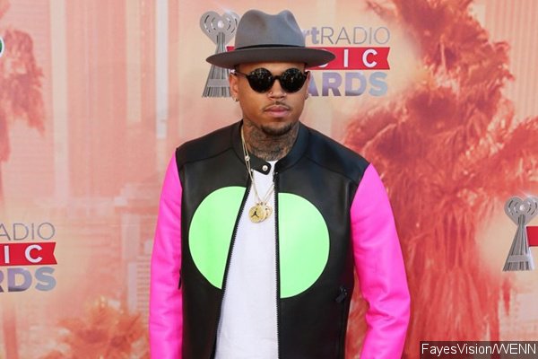 Video: Chris Brown Falls Off Stage at His Own Birthday Party
