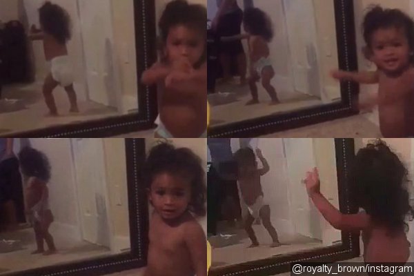 Video: Chris Brown's Daughter Royalty Shows Off Dancing Skills Like Him