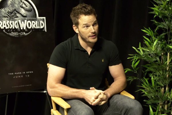 Chris Pratt Gets Pranked During an Absurd 'Jurassic World' Interview