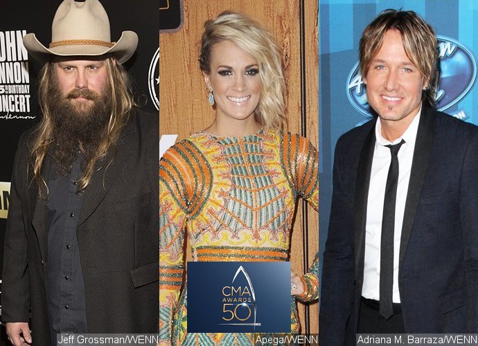 Chris Stapleton, Carrie Underwood, Keith Urban Lead Nominations for 2016 CMA Awards