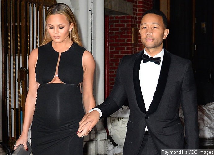 Pregnant Chrissy Teigen Flashes Underboob During Romantic Outing With John Legend