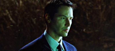 Keanu Reeve in the shoes of alien messenger Klaatu