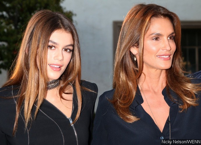 Cindy Crawford's 15-Year-Old Daughter Kaia Sparks Backlash for Posing Topless in a Bathrobe