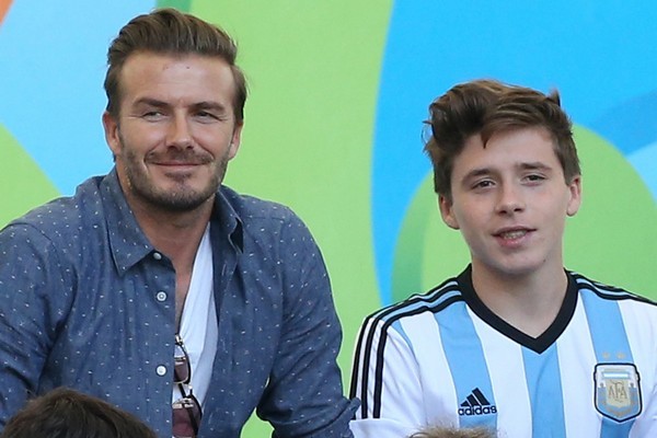 David Beckham and Son Brooklyn Involved in Car Accident