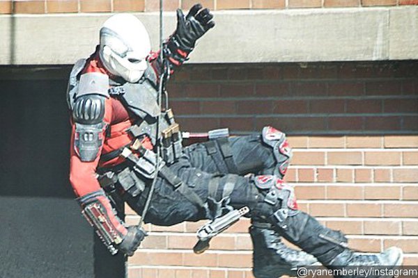 Deadshot Descends Building in New 'Suicide Squad' Set Photos and Video