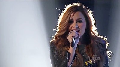 American Idol Celebrity Performances on Video  Demi Lovato And Daughtry Rock  American Idol