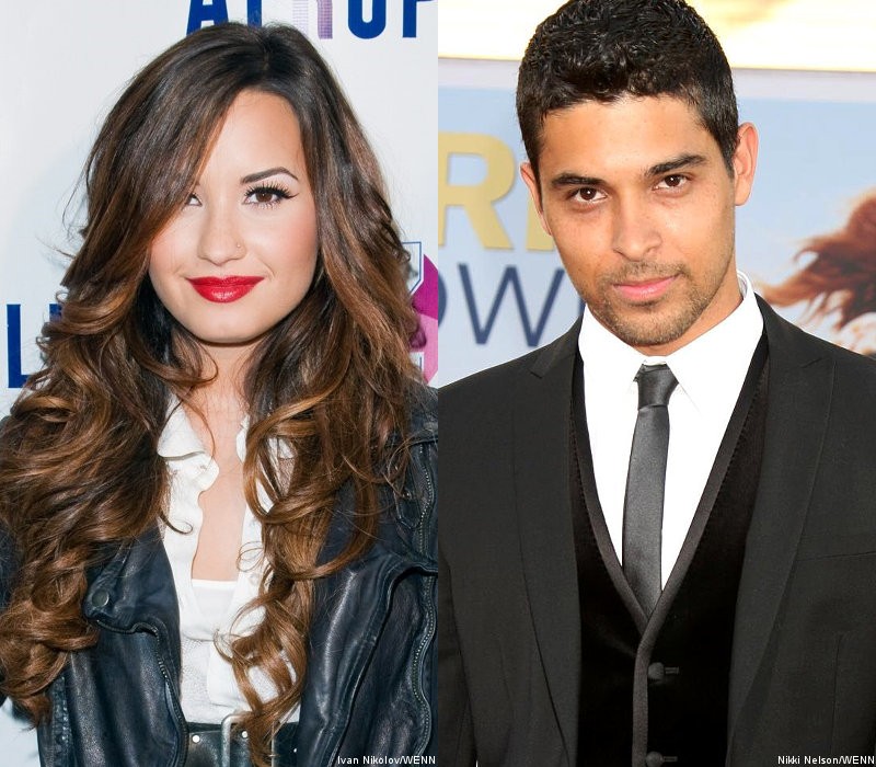 demi lovato and wilmer valderrama. Demi Lovato Allegedly Stealing Kisses From Wilmer Valderrama at Party