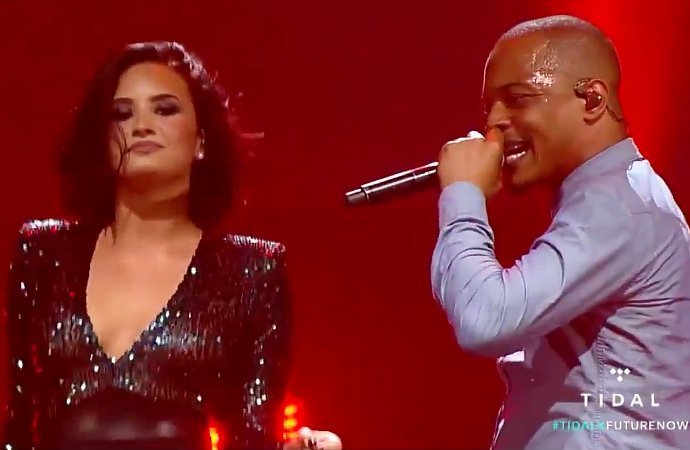 Demi Lovato Debuts Steamy New Single 'Body Say', Brings Out T.I. at 'Future Now' Tour