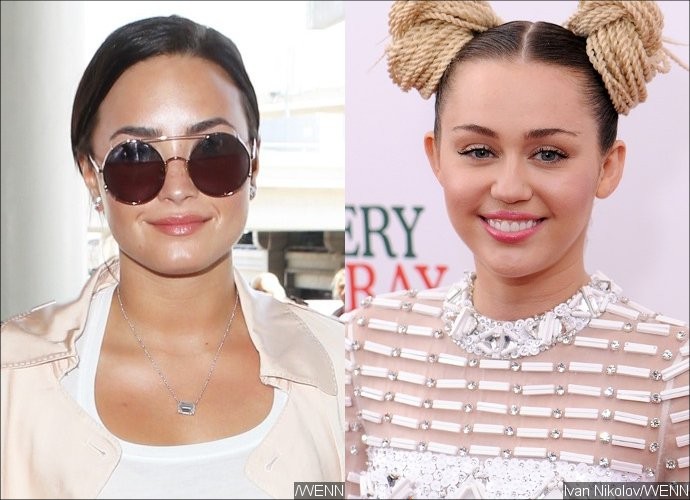 Demi Lovato Says She's Proud of 'Frienemy' Miley Cyrus for Getting Sober