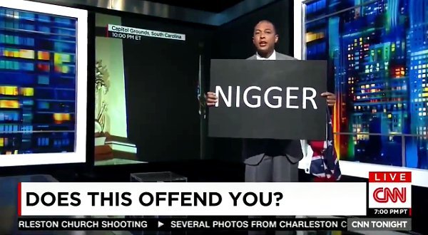 Don Lemon Sparks Controversy With His N-Word Poster on CNN