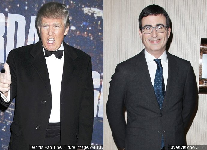 Donald Trump Reacts to John Oliver's Diss, Says No to His 'Boring' Show
