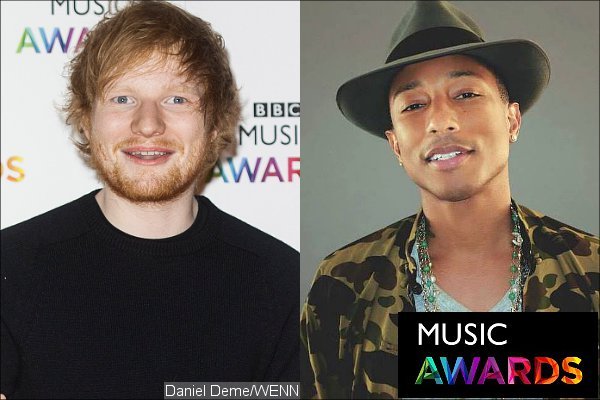 Ed Sheeran and Pharrell Are Big Winners at Inaugural BBC Music Awards