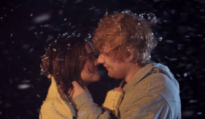 Ed Sheeran Kisses Zoey Deutch In Music Video For Romantic Track Perfect