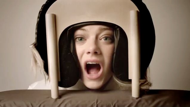 Emma Stone's Spa Session Interrupted in 2011 MTV Movie Awards Promo