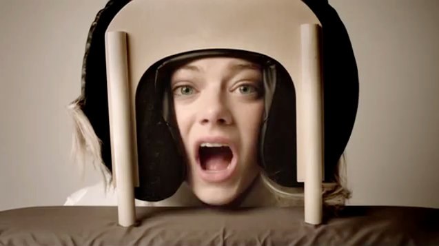 Emma Stone's Spa Session Interrupted in 2011 MTV Movie Awards Promo Emma Stone's Spa Session Interrupted in 2011 MTV Movie Awards Promo
