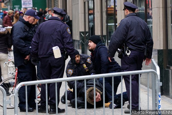 Ferguson Protesters Arrested at Macy's Thanksgiving Day Parade